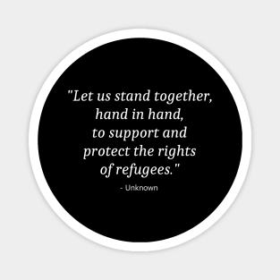 World Refugee Day Magnet